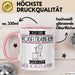 Vogeltrainerin Tasse Geschenk Ich Bin Vogeltrainerin Warum Weil Ich Es Kann Geschenkidee Geburtstag Rosa Trendation