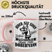 Dobermann-Besitzer Tasse Geschenk Dobermann Geschenkidee Herrchen Frauchen Jeder Hat Einen Schutzengel Rosa Trendation