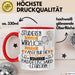Paddelboard-Lehrerin Tasse Lustiges Geschenk Studieren Kann Wirklich Jeder Nur Die Besten Werden Paddelboard-Lehrerin Rot Trendation