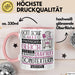 Songtexterin Geschenk Becher Tasse Gott Schuf Alle Menschen Gleich Nur Die Besten Durfeten Songtexterin Werden Geschenkidee Lustig Rosa Trendation