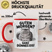 Morgen Tasse Geschenk Guten Morgen Ganz Duennes Eis Geschenkidee Lustig Katze Rot Trendation