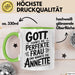 Annette Tasse Geschenk Gott Formte Die Perfekte Frau Annette Geschenkidee Grün Trendation