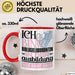 Biologielaborantin Ausbildung Start Geschenk Tasse Ich Bin Biologielaborantin In Der Ausbildung Ich Darf Das Kaffee-Becher Geschenkidee Rot Trendation