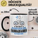 Fahrradfahrer Geschenk Tasse So Gut Kann Nur Ein Fahrradfahrer Aussehen Geschenkidee Kaffee-Becher Schwarz Trendation