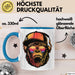 Affe Grafik Tasse Coole Tassen Geschenkidee Jungs Dj Chimpanse Becher Blau Trendation