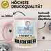 Ruderer Geschenk Tasse So Gut Kann Nur Ein Ruderer Aussehen Geschenkidee Kaffee-Becher Rosa Trendation