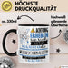 Musikjournalistin Tasse Geschenk Lustiger Spruch Bitte Erheben Sie Sich Seine Majestät Die Musikjournalistin Betritt Den Raum Schwarz Trendation