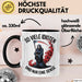 Sensenmann Tasse Geschenk Lustige Geschenkidee Spruch So Viele Idioten Und Nur Eine Sense Schwarz Trendation