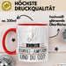 Bungee-Jumperin Tasse Geschenk Ich Bin Bungee-Jumperin Und Du So Geschenkidee Lustiger Spruch Becher Rot Trendation