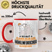 Höhlenforscher Geschenk Tasse So Gut Kann Nur Ein Höhlenforscher Aussehen Geschenkidee Kaffee-Becher Rot Trendation