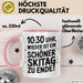 Skifahren Tasse Geschenk Wieder ein schöner Skitag Skifahrer Rosa Trendation