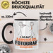 Fotograf Geschenk Tasse So Gut Kann Nur Ein Fotograf Aussehen Geschenkidee Kaffee-Becher Schwarz Trendation