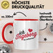 Ingeborg Tasse Geschenk Ich Bin Vollkommen Ingeborg Geschenkidee Geburtstag Rot Trendation