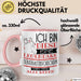 Tierverhaltensforscherin Tasse Geschenk Ich Bin Diese Eine Legendäre Tierverhaltensforscherin Von Der Alle Reden Geschenkidee Geburtstag Weihnachten Rosa Trendation