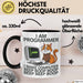IT Techniker Computeringenieur Tasse Geschenk Lustige Geschenkidee Spruch Ich Bin Eine Programmierer Katze Trendation
