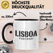 Lissabon Portugal Tasse Geschenk Lustige Geschenkidee Spruch Trendation