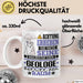 Geologe Geschenk Tasse Lustiger Spruch Erheben Sie Sich Der Geologe Betritt den Raum Weiß Trendation
