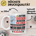 Meeresbiologe Geschenk Tasse Lustiger Spruch Erheben Sie Sich Der Meeresbiologe Betritt den Raum Weiß Trendation