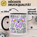 60. Geburtstag Frauen Geschenk Tasse Beruhigt Euch mit 60 Kann Nicht Jeder So Gut Aussehen Geschenkidee Mutter 60er Schwarz Trendation