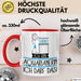 Geschenk für Aquarianerin Tasse Lustige Geschenkidee Geburtstag Ich Bin Aquarianerin Ich Darf Das Rot Trendation
