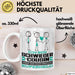 Schwiegercousin Geschenk Tasse Ich Bin Schwiegercousin Aber Sag Doch Einfach Superheld Lustige Geschenkdiee für Schwiegercousin Kaffee-Becher Weiß Trendation