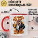 Bär Beim Biertrinken Tasse Geschenk Lustige Geschenkidee Spruch Wie Macht Der Bär? Der Bär Macht Leer Rot Trendation