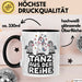 Tänzer Tanzendes Einhorn Tasse Geschenk Lustige Geschenkidee Spruch Tanz Aus Der Reihe Trendation