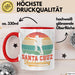 Skateboard Skater Fans Bzw Skateboard Tasse Becher Geschenk Mädchen Jungs Santa Cruz Rot Trendation