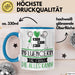 Influencerin Geschenk Tasse Becher Die Frau Die Allen Kann Geschenkidee für eine Influencerin Lustig Blau Trendation