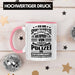 Lustige Schießen-Tasse für Sportschützen Geschenk Ich Bin Sportschütze Rosa Trendation