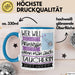Taucherin Tasse Geschenk Spruch Wer Will Schon Prinzessin Sein Wenn Man Auch Taucherin Sein Kann Blau Trendation