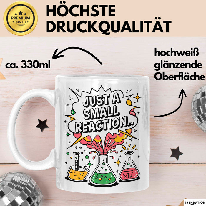 Chemiker Tasse Geschenk Lustige Geschenkidee Spruch Für Reaktions Fans Weiß Trendation