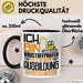Baustoffprüfer Ausbildung Tasse Geschenk Ich Bin Baustoffprüfer In Der Ausbildung Ich Darf Das Geschenkidee Spruch Schwarz Trendation