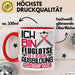 Fluglotse Ausbildung Tasse Geschenk Ich Bin Fluglotse In Der Ausbildung Ich Darf Das Geschenkidee Spruch Rot Trendation