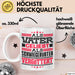 Schwiegervater Tasse Geschenk Geburtstag Bester Schwiegerpapa Geschenkidee Becher Weiß Trendation