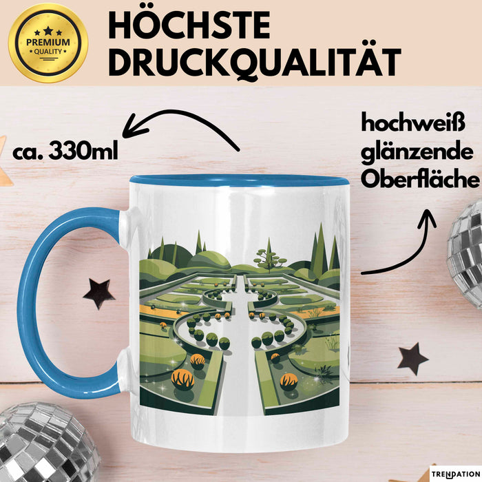 Landschaftsarchitekt Tasse Geschenk Lustige Geschenkidee Spruch Für Outdoor Designer Blau Trendation