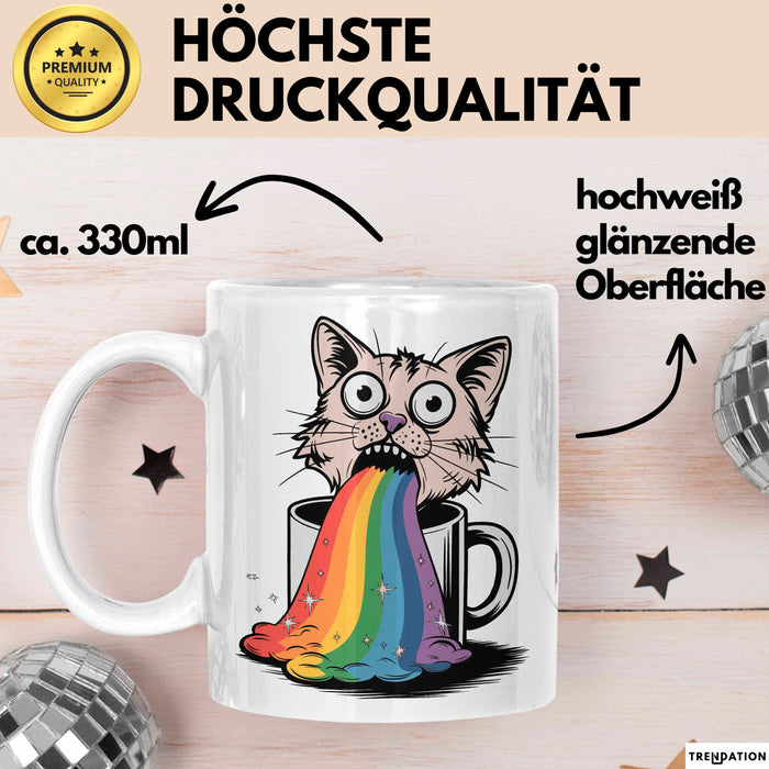 Memelord Tasse Geschenkidee für Meme Süchtige Weiß Trendation