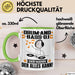 Drum-and-Bass-DJ Tasse Geschenk für Drum-and-Bass-DJ Der Mann Der Alles Kann Geschenkidee zum Geburtstag Grün Trendation