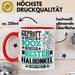 Halbonkel Geschenk Lustiger Spruch für Halbonkel Geschenkidee Bester Halbonkel Der Welt Rot Trendation