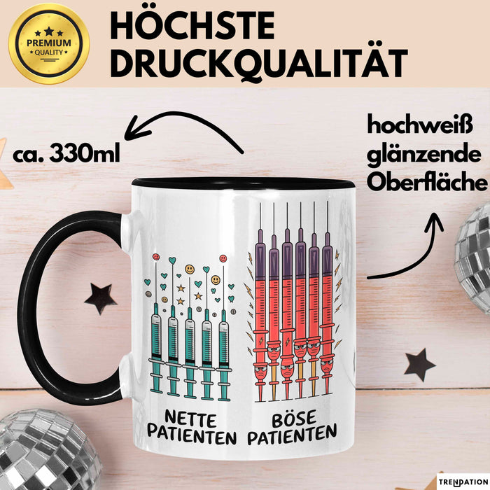 Pflegekraft Arzt Tasse Geschenkidee Nervige Patienten Trendation