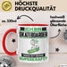 Skateboarder Tasse Geschenk für Skateboarder Geburtstag Lustiger Spruch Kaffee-Becher Was Ist Deine Superkraft Rot Trendation