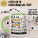 Musikredakteurin Tasse Geschenk Spruch Wer Will Schon Prinzessin Sein Wenn Man Auch Musikredakteurin Sein Kann Grün Trendation
