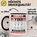 Yogi Tasse Geschenk für Yogi Geburtstag Lustiger Spruch Kaffee-Becher Was Ist Deine Superkraft Schwarz Trendation