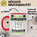 Schwiegervater Tasse Geschenk für Schwiegervater Geburtstag Lustiger Spruch Kaffee-Becher Was Ist Deine Superkraft Rot Trendation