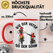 Vater Sohn Tasse Geschenk Lustige Geschenkidee Spruch Dirt-Bike Biker Rot Trendation