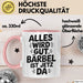 Bärbel Tasse Geschenk Alles Ist Gut Bärbel Ist Jetz Da Geschenkidee Becher mit Name Rosa Trendation