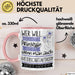 Katzenschutzaktivistin Tasse Geschenk Spruch Wer Will Schon Prinzessin Sein Wenn Man Auch Katzenschutzaktivistin Sein Kann Rosa Trendation