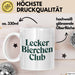 Bierclub Bierliebhaber Tasse Geschenk Lustige Geschenkidee Spruch Lecker Bierchen Club Palma Clothing Weiß Trendation