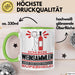 Weinsammler Geschenk Tasse Ich Bin Weinsammler Aber Sag Doch Einfach Superheld Lustige Geschenkdiee für Weinsammler Kaffee-Becher Grün Trendation