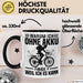 Fahrradfahrer Tasse Geschenk Warum Ich Ohne Akku Fahre Weil Ich Es Kann Trendation